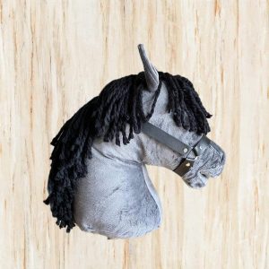 Grey Hobby Horse