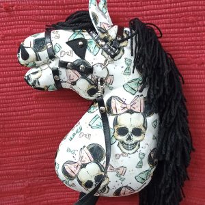 Wabor Hobby Horse White Skulls