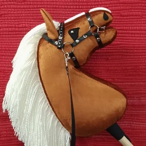 Chestnut Hobby Horse with White mane