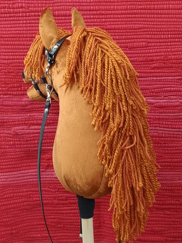 Chestnut Hobby Horse Back View