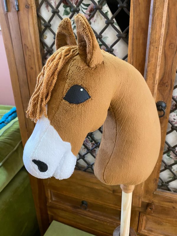 Shellys Hobby Horse Mini Chestnut No Bridle Left Profile