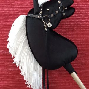 WaBor Hobby Horse Black with white mane