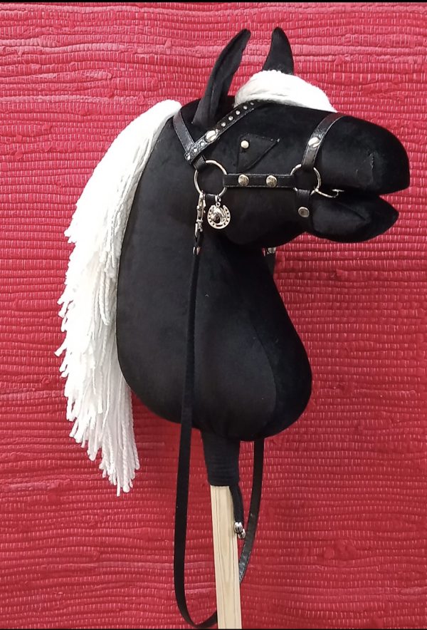 WaBor Hobby Horse Black with white mane 4