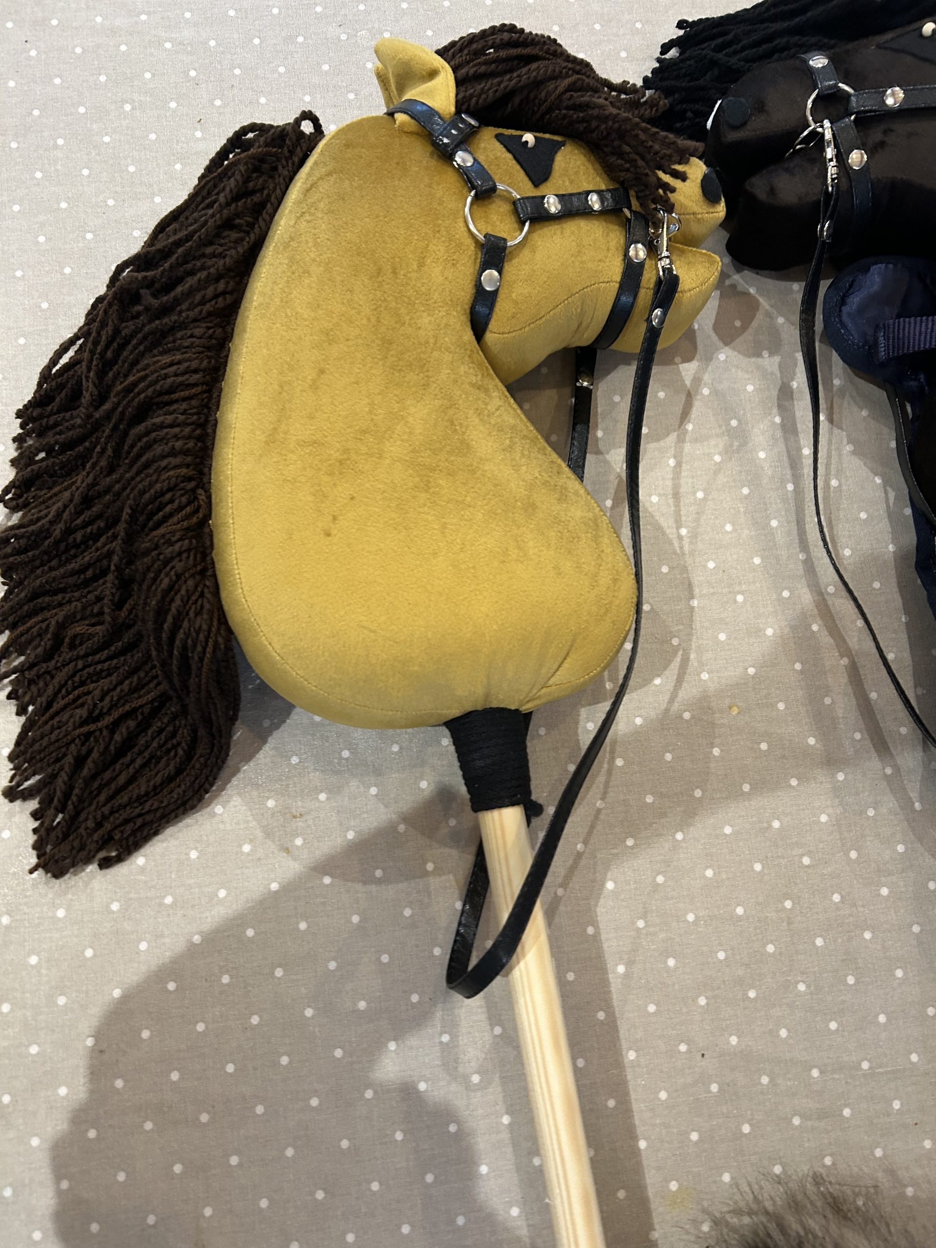 Golden Dun Wabor Hobby Horse