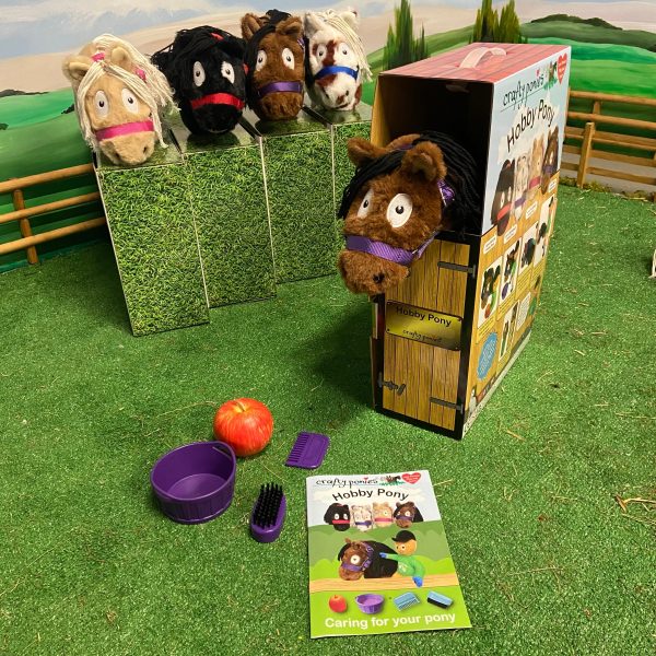 Miniature Hobby Horse - Crafty Pony - Bay