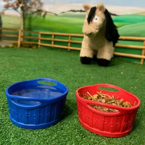 Crafty Ponies Bucket - Red