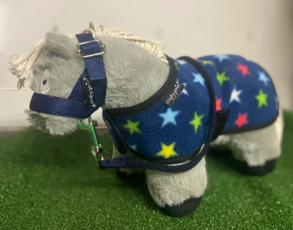Crafty Pony Foal Rug Set - Navy Star
