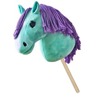 Affordable Hobby Horse -Turquoise & Purple