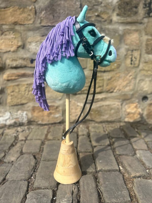 affordable hobby horse with bridle
