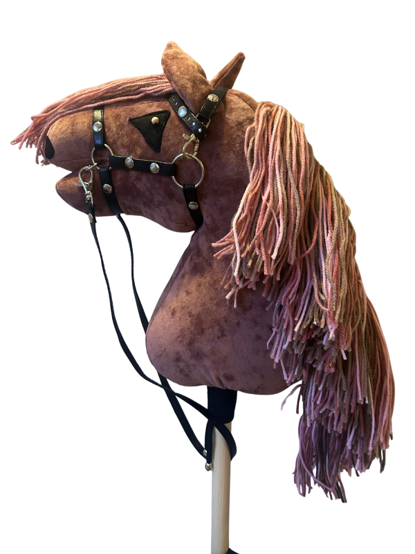 Pink Roan Hobby Horse