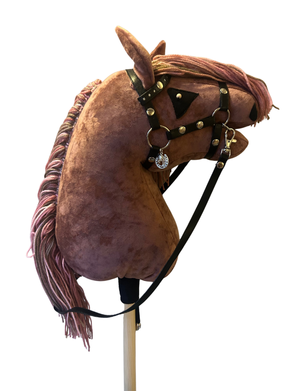 Strawberry Roan Hobby Horse Right Profile