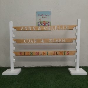 Hobby Horse Jump Planks Personalised