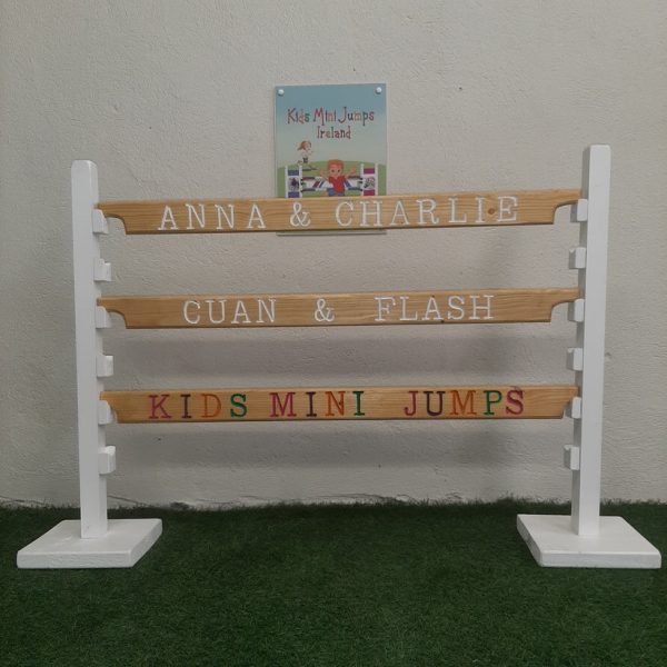 Hobby Horse Jump Planks Personalised